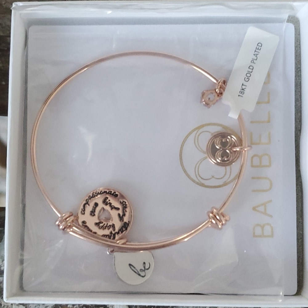 Baubelle 18k Rose Gold Plated Bracelet